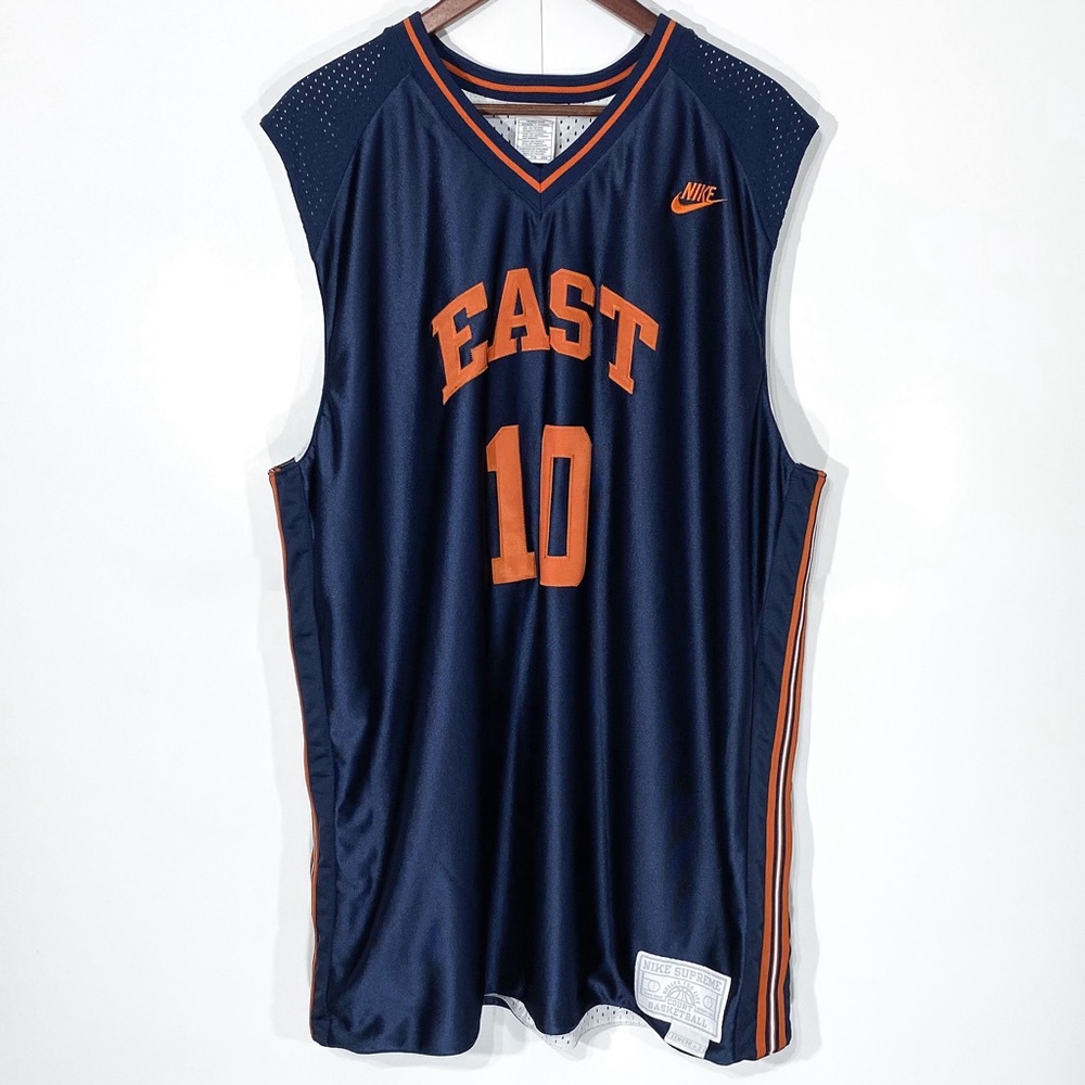 ‼️Nike Supreme Court Retro Basketball Jersey East #10 Reversible - Size 2XL